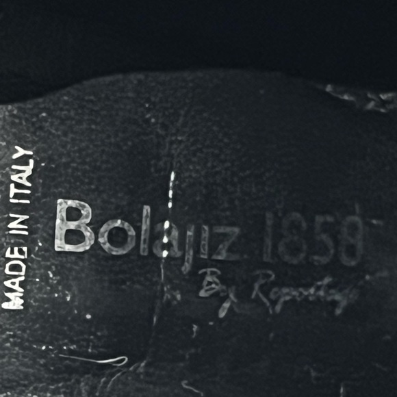 Authentic Designer pinky & Bolaji 1858 by Reportage. Leather Boots Pointed Toe - Picture 7 of 8